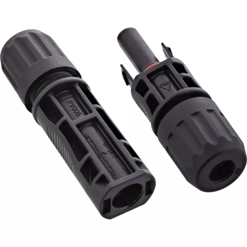 InLine 94010 Συνδετήρας καλωδίου Standard4/MC4/PV4 μαύρο βύσμα/υποδοχή