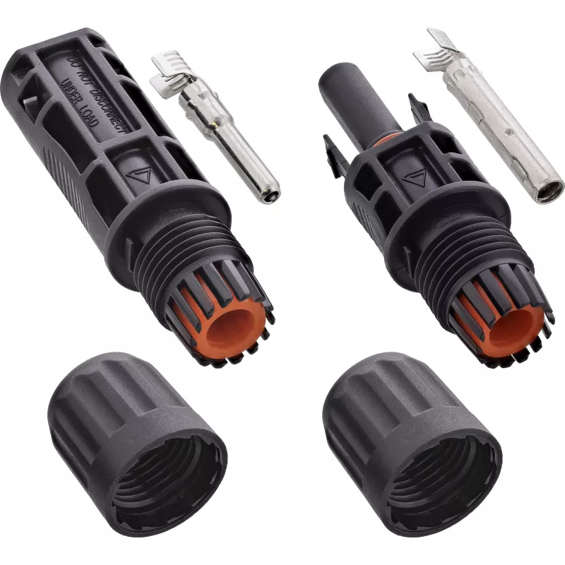 InLine 94020 Συνδετήρας καλωδίου Standard4/MC4/PV4 μαύρο βύσμα/υποδοχή