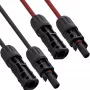 Καλώδιο μέσης τάσης InLine 95601 κόκκινο μαύρο 1500V 1m 0,7mm