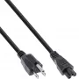 InLine B-16656U Καλώδιο τροφοδοσίας μαύρο 2 m NEMA 5-15 IEC C5