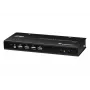 ATEN Διακόπτης KVMP 2 θυρών USB 4K HDMI Dual-Display (περιλαμβάνονται καλώδια)