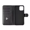 Θήκη πορτοφόλι eSTUFF ES67110011-BULK για iPhone 17 Pro Max μαύρο 3 θήκες καρτών