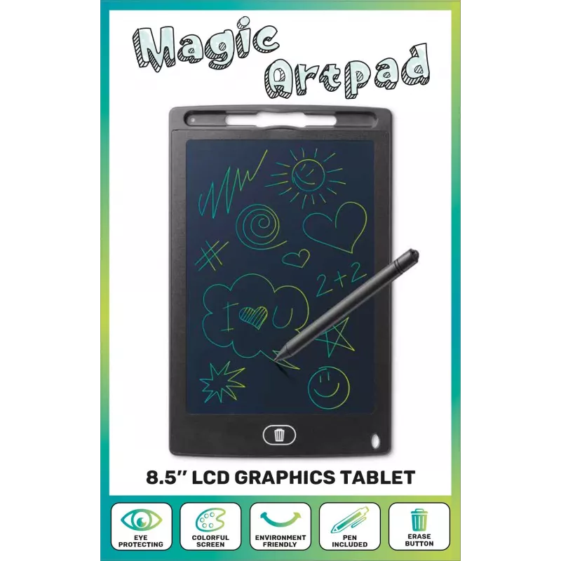 Cellularline LCD Magic Artpad 8,5 inch tablet σχεδίασης, μαύρο