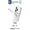 Cellularline Fine - iPhone 17 Pro, θήκη, Apple, iPhone 17 Pro, 16 cm (6,3 ίντσες), Διαφανές