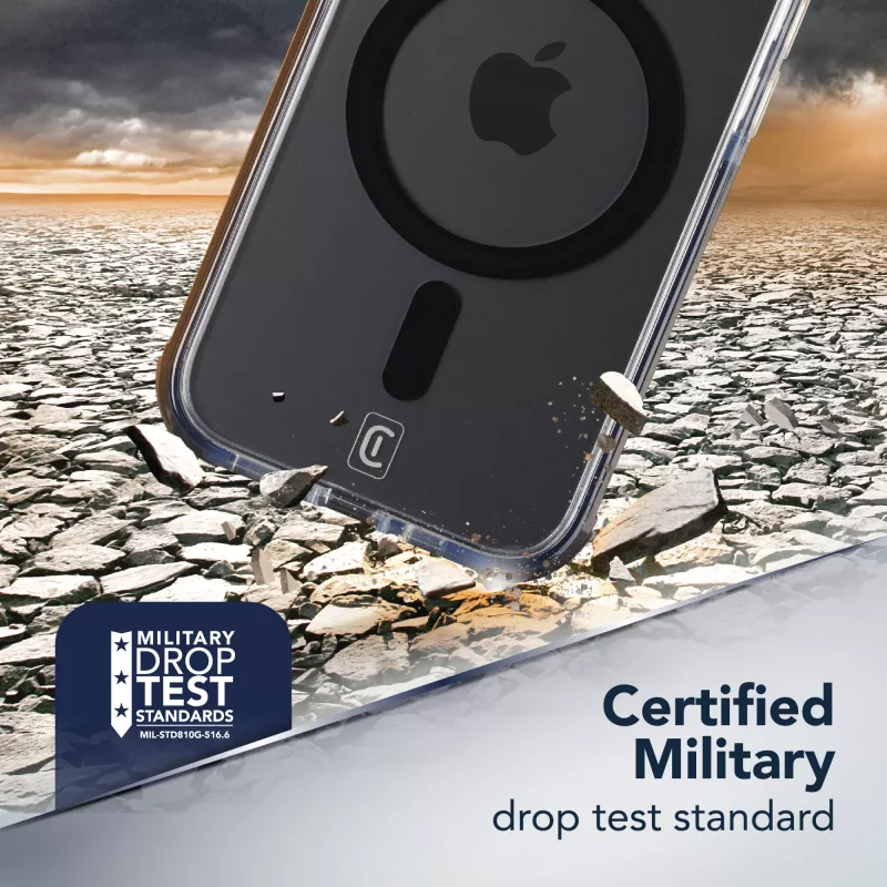 Cellularline Clear Protect – iPhone 17 Σκληρή θήκη με λαστιχένια άκρα
