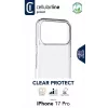 Cellularline Clear Protect - iPhone 17 Pro Σκληρή θήκη με λαστιχένια άκρα