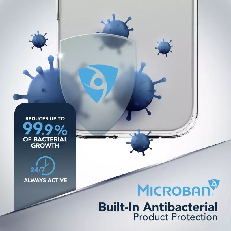 Cellularline Clear Protect - iPhone 17 Pro Σκληρή θήκη με λαστιχένια άκρα