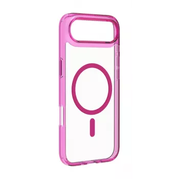 Cellularline Iconic Mag - iPhone Air Διαφανής θήκη με χρωματιστά άκρα, συμβατή με το οικοσύστημα MagSafe