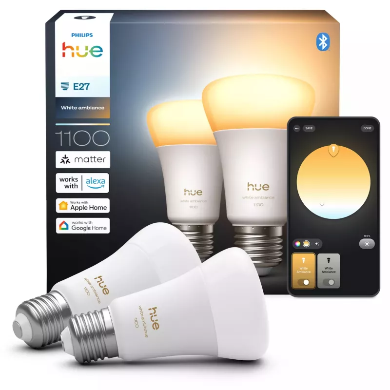 Philips Hue White ambience A60 – E27 έξυπνος λαμπτήρας – 1100