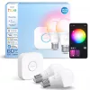 Philips Hue White and colour ambience Essential Starter-Kit: 2 έξυπνοι λαμπτήρες E27 (806 lm)