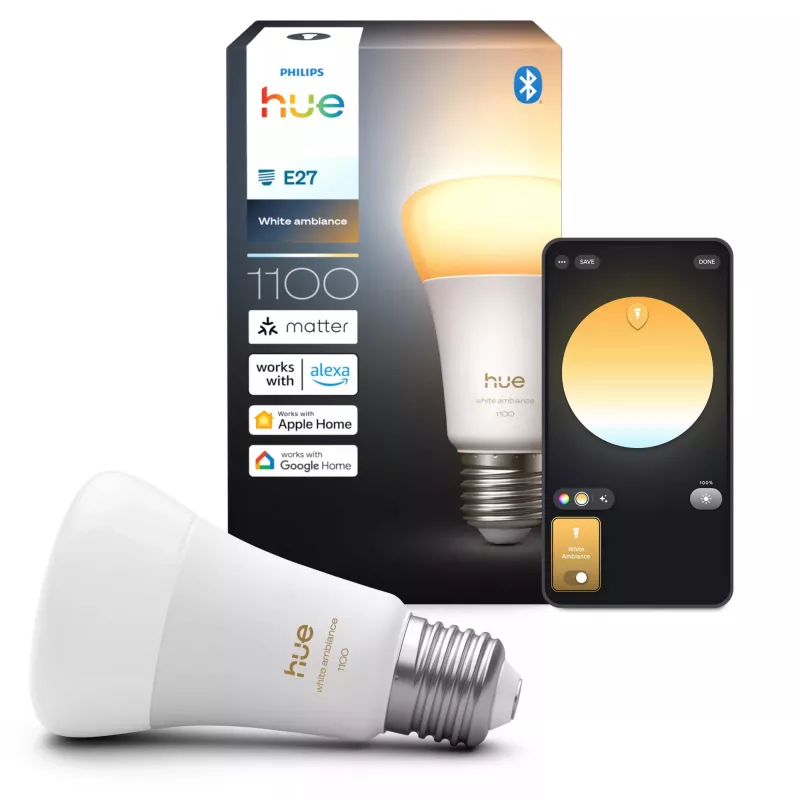 Philips Hue White Ambience A60 – E27 έξυπνος λαμπτήρας – 1100
