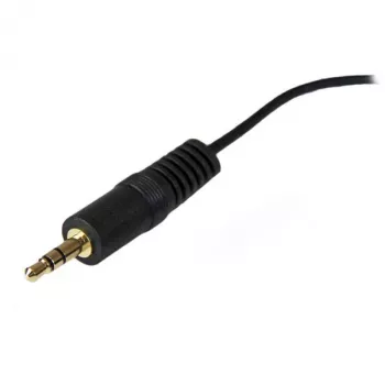 StarTech.com 12 ft Καλώδιο Επέκτασης Ηχείων PC, 3,5 mm, Βύσμα αρσενικό, 3,5 mm, Υποδοχή θηλυκή, 3,7 m, Μαύρο