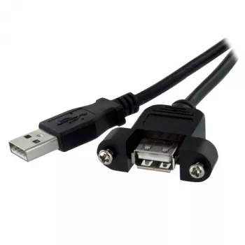 StarTech.com 1 ft Panel Mount Καλώδιο USB A σε A - F/M
