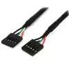 StarTech.com 45,7 cm Εσωτερικό Καλώδιο 5-Pin USB IDC Motherboard Header – Υποδοχή/Υποδοχή