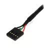 StarTech.com 45,7 cm Εσωτερικό Καλώδιο 5-Pin USB IDC Motherboard Header – Υποδοχή/Υποδοχή