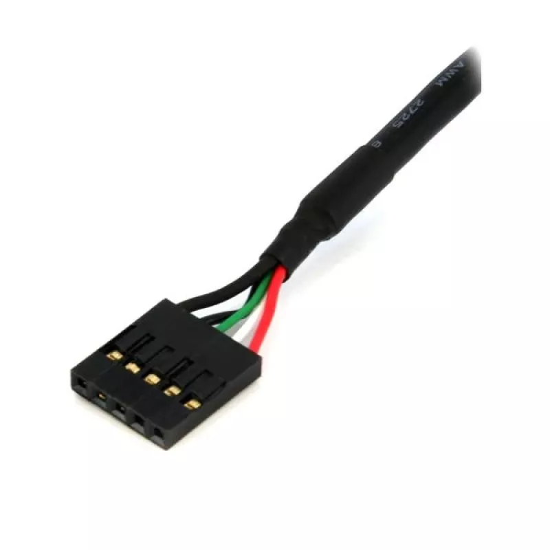 StarTech.com 45,7 cm Εσωτερικό Καλώδιο 5-Pin USB IDC Motherboard Header – Υποδοχή/Υποδοχή