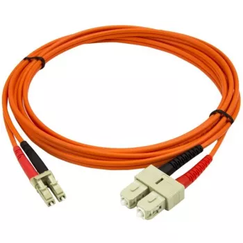 StarTech.com 2m καλώδιο οπτικών ινών - Multimode Duplex 50/125 - LSZH καλώδιο jumper οπτικών ινών - LC/SC