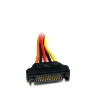 StarTech.com 8in καλώδιο επέκτασης τροφοδοσίας SATA 15-Pin, 0,2032 m, βύσμα αρσενικό, υποδοχή θηλυκή, πολύχρωμο, 17 g, 125 mm