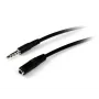 StarTech.com 1m καλώδιο επέκτασης headset TRRS 4 ακίδων 3,5mm – βύσμα αρσενικό/υποδοχή θηλυκή