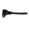 StarTech.com 2m καλώδιο Micro-USB - A σε Micro B γωνιακό, 2 m, USB A, Micro-USB B, USB 2.0, Male/Male, μαύρο