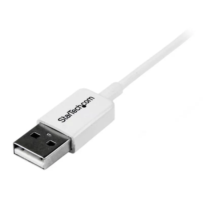 StarTech.com 2 m λευκό καλώδιο Micro-USB - A σε Micro B