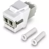 Αρθρωτό module Keystone Trendnet TC-K05LC επίπεδο λευκό LC βύσμα