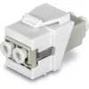 Αρθρωτό module Keystone Trendnet TC-K05LC επίπεδο λευκό LC βύσμα