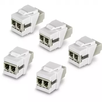 Αρθρωτό module Keystone Trendnet TC-K05LC επίπεδο λευκό LC βύσμα