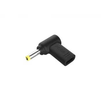 Conceptronic ABBY15PC06 Προσαρμογέας DC σε USB-C, Lenovo/Asus/Acer/Toshiba 4,0x1,7 mm, 18-20 V
