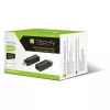 Techly IDATA EXT-E70S Επέκταση AV πομπός & δέκτης AV μαύρο
