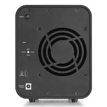 TerraMaster D2-320 Συστοιχία δίσκων, 2 δίσκοι, HDD SSD, συμπαγές, Desktop