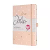 Sigel Jolie Rose Love JN335 σημειωματάριο, σκληρό εξώφυλλο, με ανάγλυφο και θερμοτυπία φύλλου