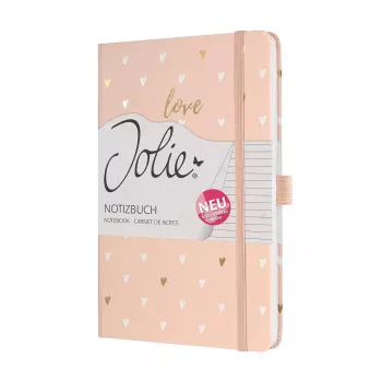 Sigel Jolie Rose Love JN335 σημειωματάριο, σκληρό εξώφυλλο, με ανάγλυφο και θερμοτυπία φύλλου