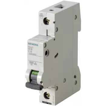 Siemens 5SL6106-6 Διακόπτης προστασίας γραμμής Μικροδιακόπτης προστασίας γραμμής Τύπος B 1