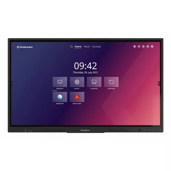 Διαδραστική επίπεδη οθόνη Kindermann TD-1165² 65 inch οθόνη αφής LED 4K Ultra HD