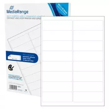 Αυτοκόλλητη ετικέτα MediaRange MRINK147
