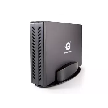 Conceptronic θήκη σκληρού δίσκου 3,5 ιντσών, θήκη HDD, 3,5 ίντσες, Serial ATA, Serial ATA II, Serial ATA III, 0,48 Gbit/s, θύρα USB, μαύρο