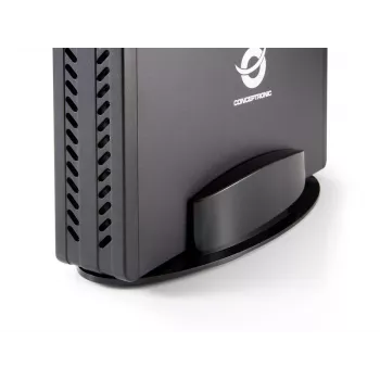 Conceptronic θήκη σκληρού δίσκου 3,5 ιντσών, θήκη HDD, 3,5 ίντσες, Serial ATA, Serial ATA II, Serial ATA III, 0,48 Gbit/s, θύρα USB, μαύρο