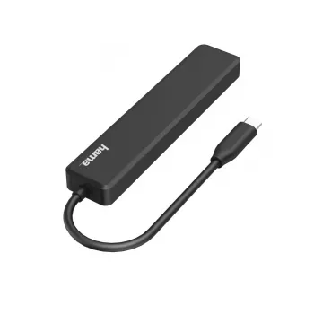 Hama Hub USB-C, Multi-Port, 5 Θύρες, 3x USB-A, USB-C, HDMI