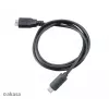 Καλώδιο USB Akasa C/Micro-B 1m Μαύρο