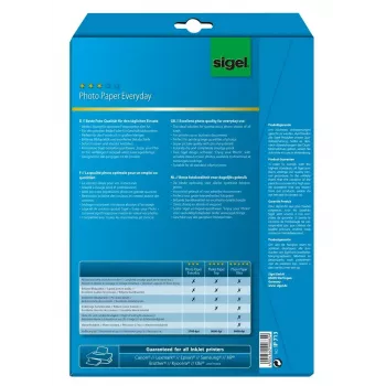 Χαρτί Εκτύπωσης A4 Sigel IP713 Gloss 20 Φύλλα Λευκό