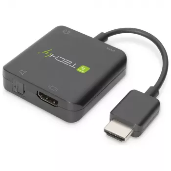 Techly Εξαγωγέας ήχου HDMI Stereo/Ήχος 5.1 καναλιών 4K 3D IDATA HDMI-VGA8