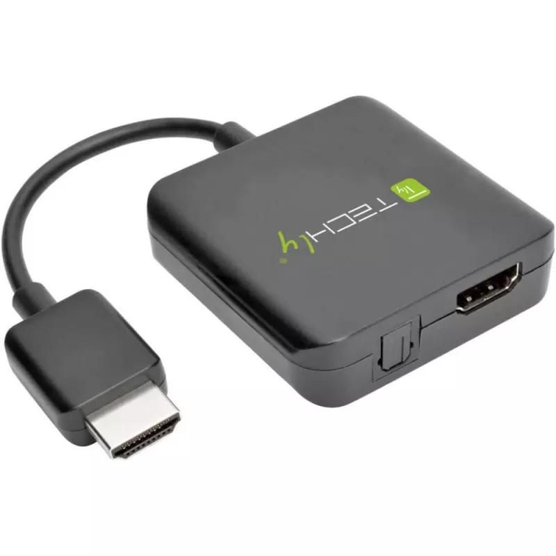 Techly Εξαγωγέας ήχου HDMI Stereo/Ήχος 5.1 καναλιών 4K 3D IDATA HDMI-VGA8
