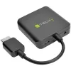 Techly Εξαγωγέας ήχου HDMI Stereo/Ήχος 5.1 καναλιών 4K 3D IDATA HDMI-VGA8