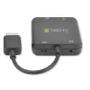 Techly Εξαγωγέας ήχου HDMI Stereo/Ήχος 5.1 καναλιών 4K 3D IDATA HDMI-VGA8