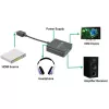 Techly Εξαγωγέας ήχου HDMI Stereo/Ήχος 5.1 καναλιών 4K 3D IDATA HDMI-VGA8