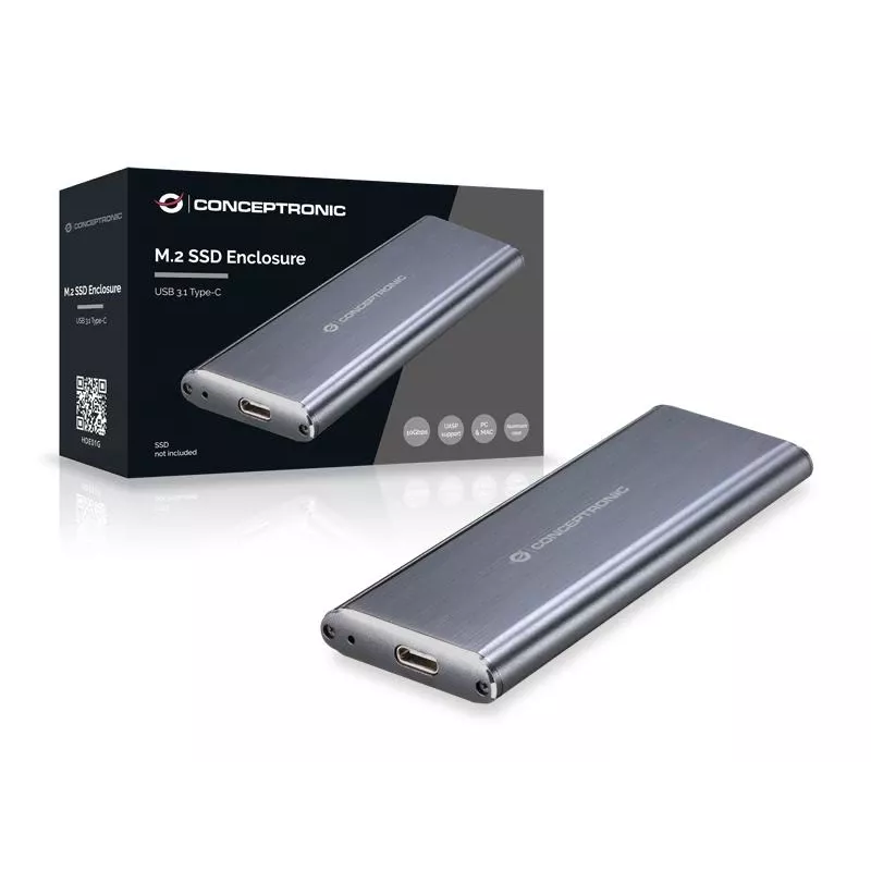 Conceptronic Θήκη SSD M.2 USB 3.1 Type-C