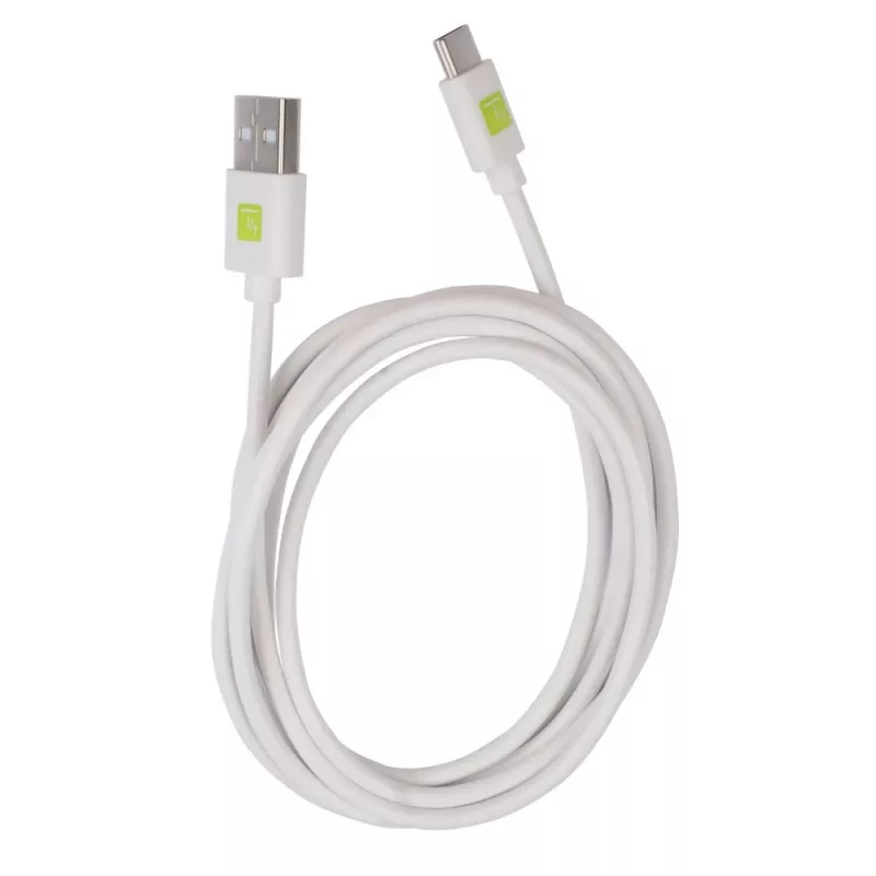Techly ICOC MUSB20-CMAM20TW Καλώδιο USB USB 2.0 2 m USB A USB C Λευκό