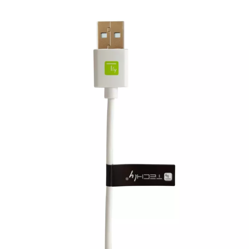 Techly ICOC MUSB20-CMAM20TW Καλώδιο USB USB 2.0 2 m USB A USB C Λευκό