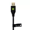Techly ICOC MUSB312-CMAM05T Καλώδιο USB USB 3.2 Gen 1 (3.1 Gen 1) 0,5 m USB A USB C Μαύρο